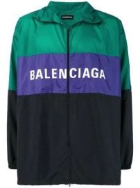 Balenciaga Nylon tracksuit jacket at Farfetch